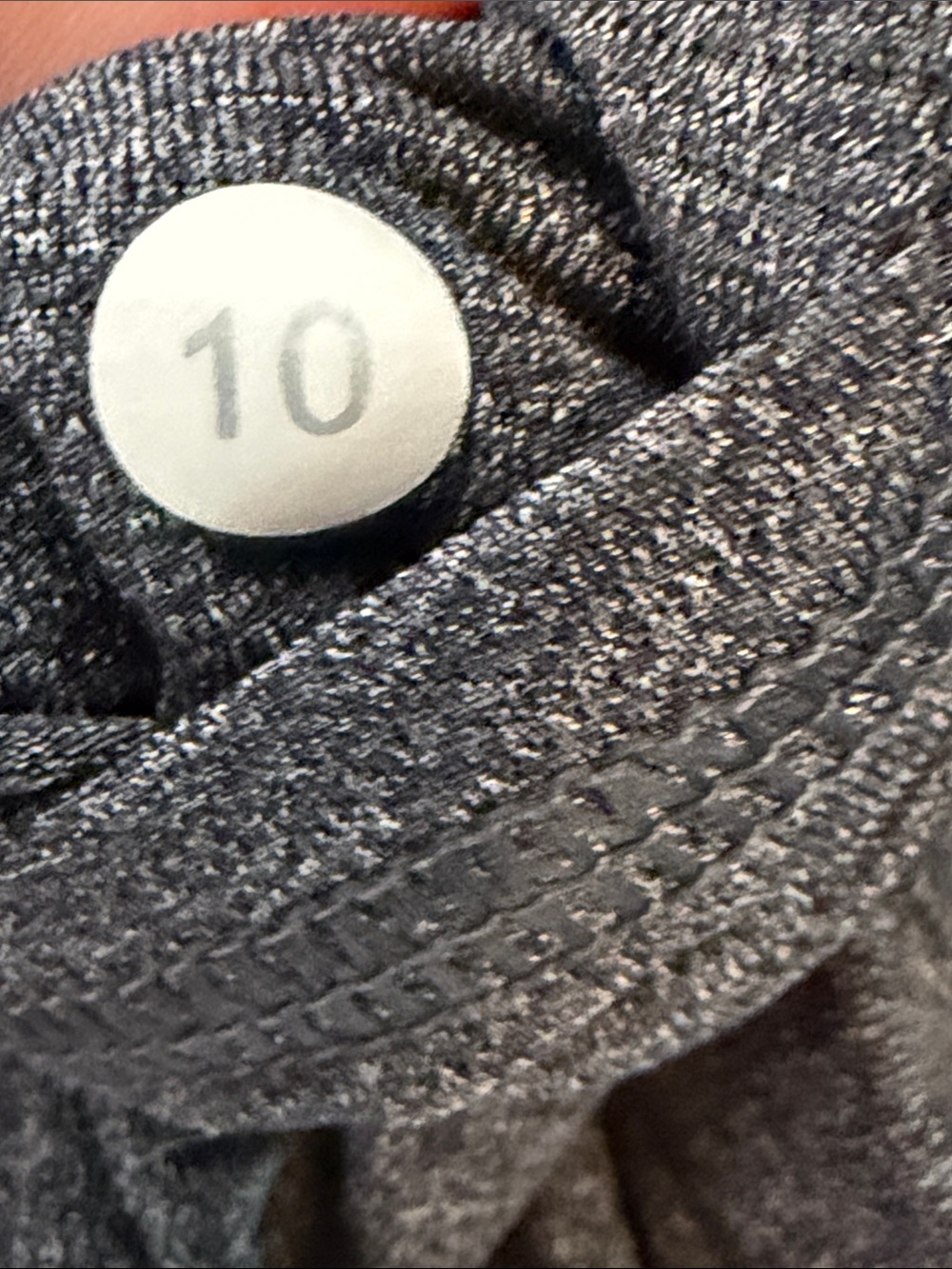 lululemon athletica Back on Track Charcoal Scoop Neck Short Sleeve Tee - Picture 9 of 9